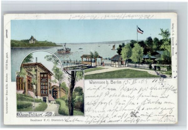 Berlin Wannsee Kaiser Pavillon