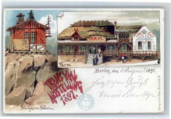 Berlin Transvaal Ausstellung Foerderhaus zur Goldmine