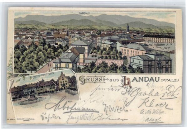 Landau Pfalz Landau Max Josephs Platz