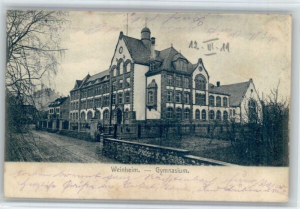 Weinheim Bergstrasse Weinheim Gymnasium