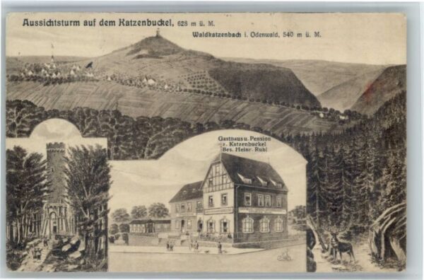 Waldkatzenbach Gasthaus Pension Katzenbuckel