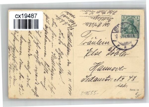 Stadthagen Schloss Kuenstler F Peitmann – Bild 2