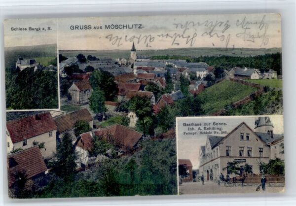 Moeschlitz chloss Burgk Gasthaus Zur Sonne