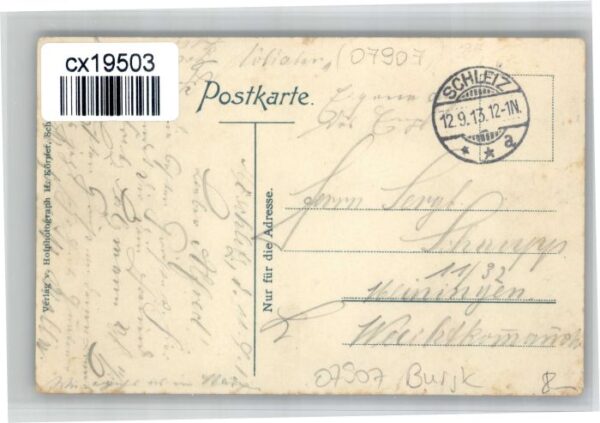 Moeschlitz chloss Burgk Gasthaus Zur Sonne – Bild 2