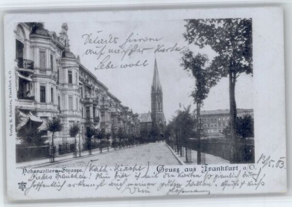 Frankfurt Oder Hohenzollern Strasse
