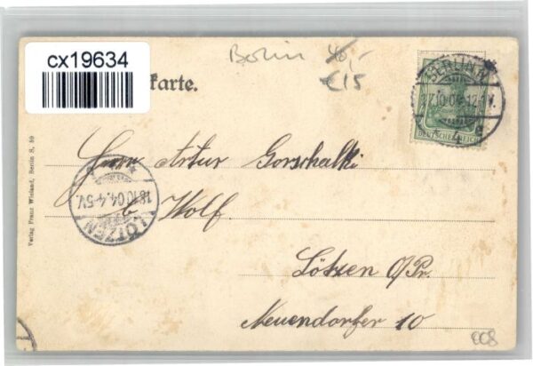 Berlin Kaiser Wilhelm Zelt – Bild 2
