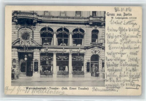 Berlin Restaurant Traube