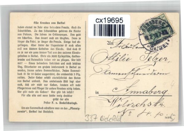 Annaberg-Buchholz Erzgebirge Annaberg [Stempelabschlag] Bethel – Bild 2