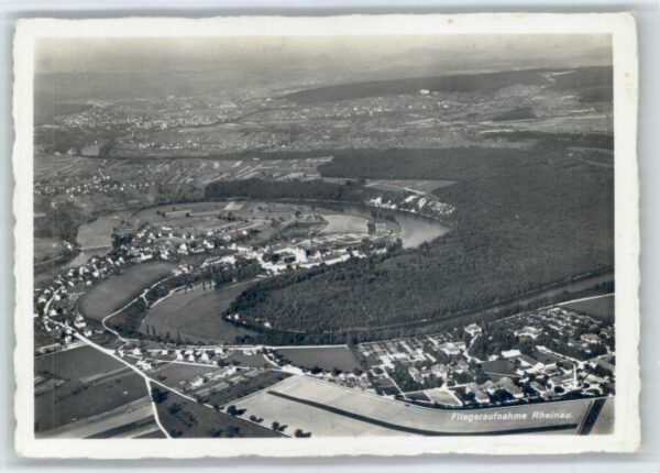 Rheinau Baden Rheinau Fliegeraufnahme