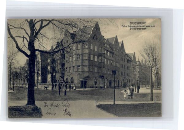 Augsburg Prinzregentenstrasse Schaezierstrasse