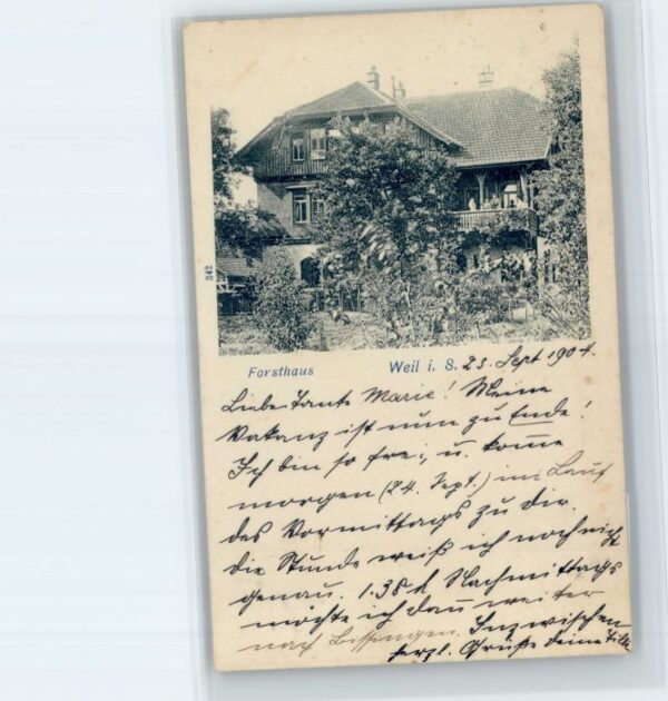 Weil Schoenbuch  Forsthaus