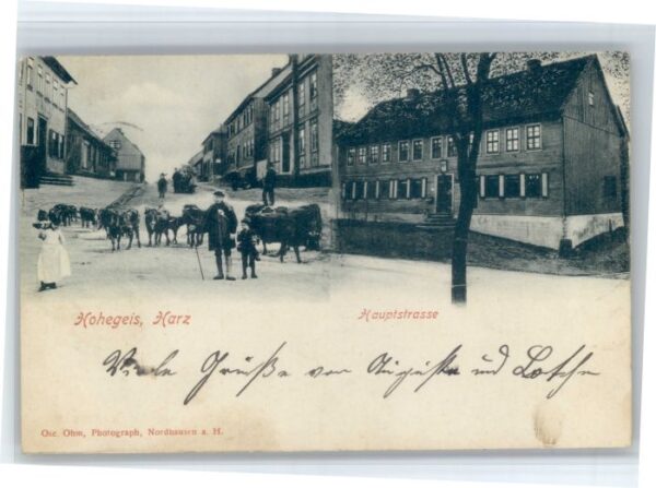 Hohegeiss Harz Hohegeiss Hauptstrasse