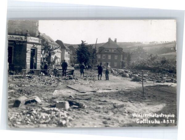 Bad Gottleuba-Berggiesshuebel Bad Gottleuba Wasserkatastrophe