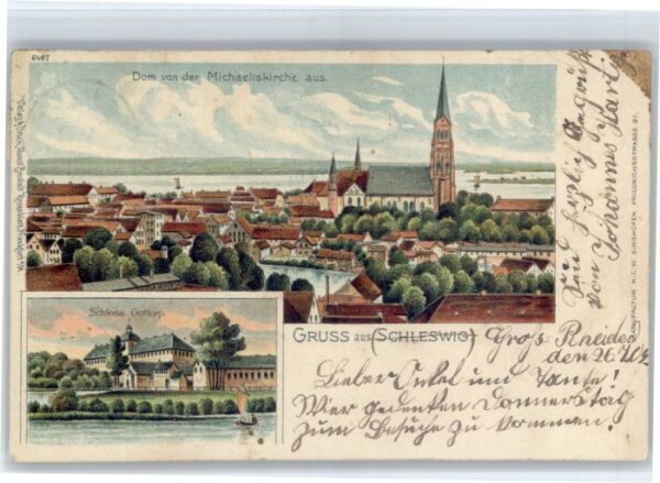 Schleswig Holstein Schleswig Schloss Gottorp