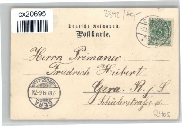Clausthal-Zellerfeld [Stempelabschlag] Zechenhaus – Bild 2