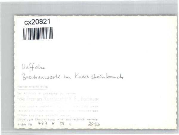 Ueffeln Brechenwerk Steinbruch – Bild 2