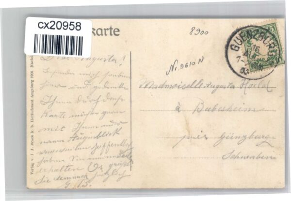 Augsburg Festzug Jahrhundertfeier Bachusgruppe Prinz Ludwig Rathaus – Bild 2