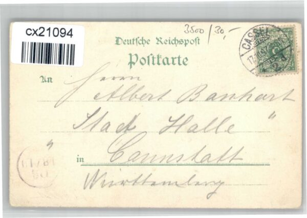 Kassel Koenigsplatz Post Bahnhof Friedrichsplatz Martinskirche – Bild 2