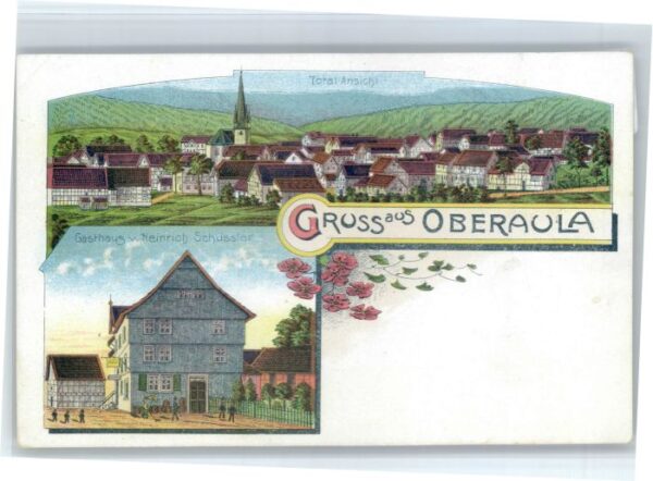 Oberaula Gasthaus Heinrich Schuessler