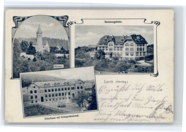 Lorch Wuerttemberg loster Genesungsheim Schule