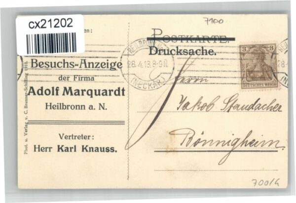 Heilbronn Neckar Heilbronn Post Bahnhofstrasse – Bild 2