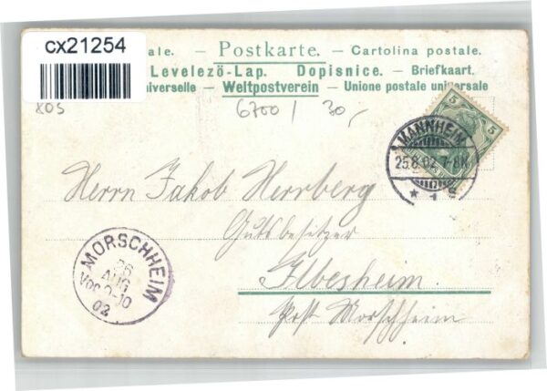 Mannheim Bahnhof Post – Bild 2