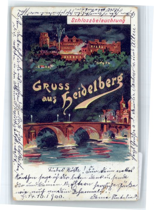 Heidelberg Neckar Heidelberg Schloss