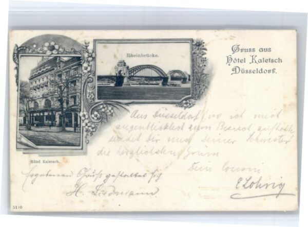 Duesseldorf heinbruecke Hotel Kaletsch x