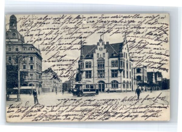 Duesseldorf uesseldorfer Hof Strassenbahn x