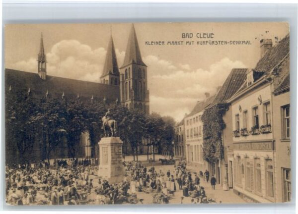 Kleve Markt Kurfuersten-Denkmal