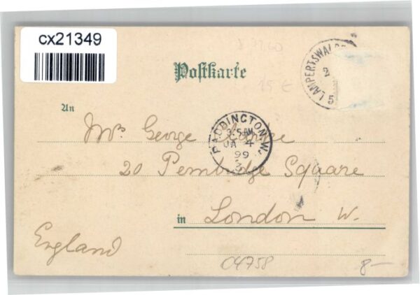 Oschatz Altoschatzerstrasse x 1899 – Bild 2