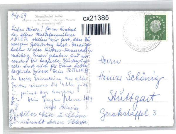 Hagnau Bodensee Fliegeraufnahme – Bild 2