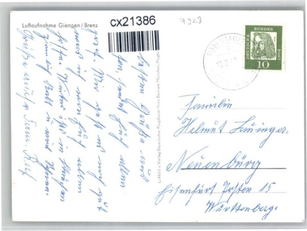 Giengen Brenz Fliegeraufnahme – Bild 2
