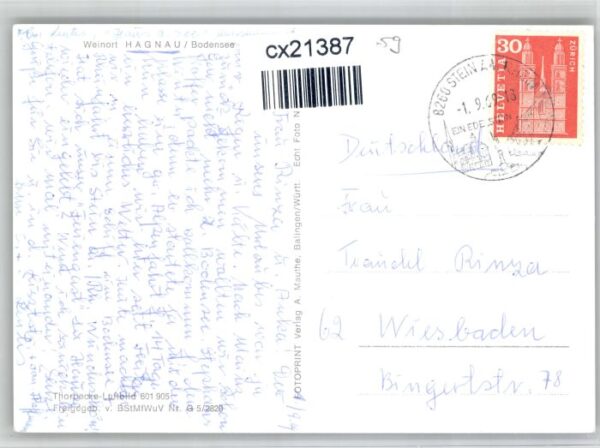 Hagnau Bodensee Fliegeraufnahme – Bild 2