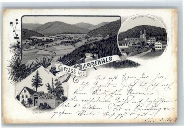 Bad Herrenalb Klosteruine Frauenalb