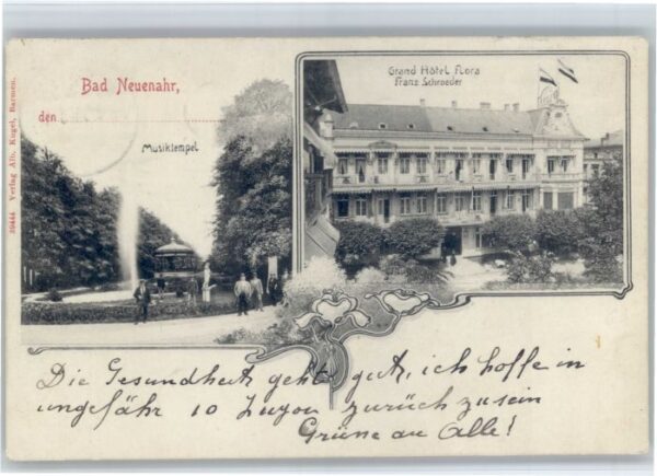 Bad Neuenahr-Ahrweiler Bad Neuenahr Hotel Flora Musiktempel