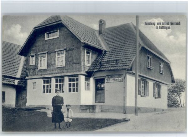 Hottingen Handlung Alfred Gersbach