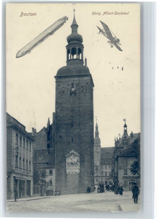 Bautzen Koenig Albert Denkmal