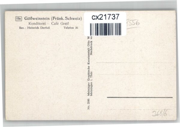 Goessweinstein onditorei Greif – Bild 2