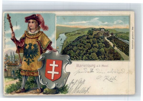 Koblenz Rhein Koblenz [Stempelabschlag] Marienburg