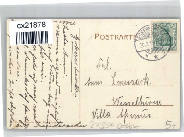 Eckernfoerde Stempelabschlag] Herrenhaus Saxtorf – Bild 2