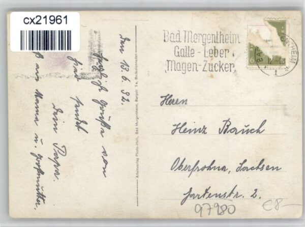 Bad Mergentheim Fliegeraufnahme – Bild 2
