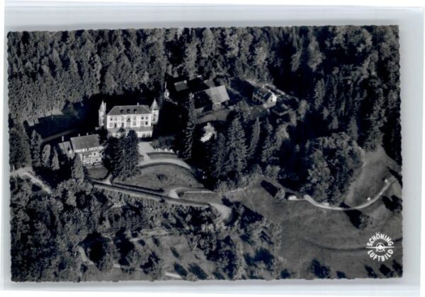 Badenweiler Sanatorium Schloss Hausbaden Fliegeraufnahme