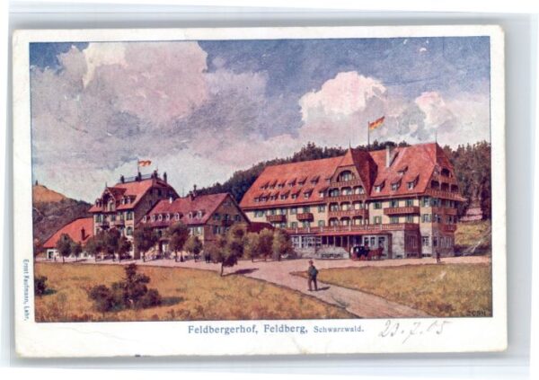 Feldberg Schwarzwald Feldbergerhof Kuenstler L Zorn