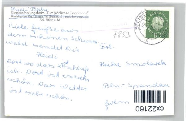 Kirchhausen Kindererholungsheim Zum froelichen Landmann – Bild 2