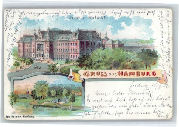 Hamburg Justiz Palast