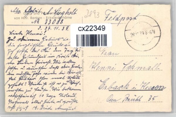 Eckwarderhoerne ension Haus – Bild 2