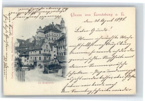 Landsberg Lech Landsberg Hofgraben