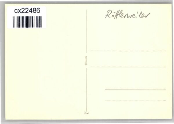 Roettlerweiler Handschriftlich] Neues Jahr – Bild 2