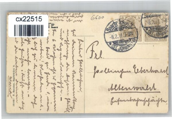 Saarbruecken Stempelabschlag] – Bild 2